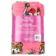 thumbnail image 6 of Disney Princess Plush Toddler Throw Blanket, 40"x50", Pink, 6 of 7