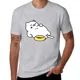 thumbnail image 1 of Neko atsume - Camiseta de gato Tubbs tallas grandes camisas de entrenamiento para hombre de gran tamaño, 1 of 8