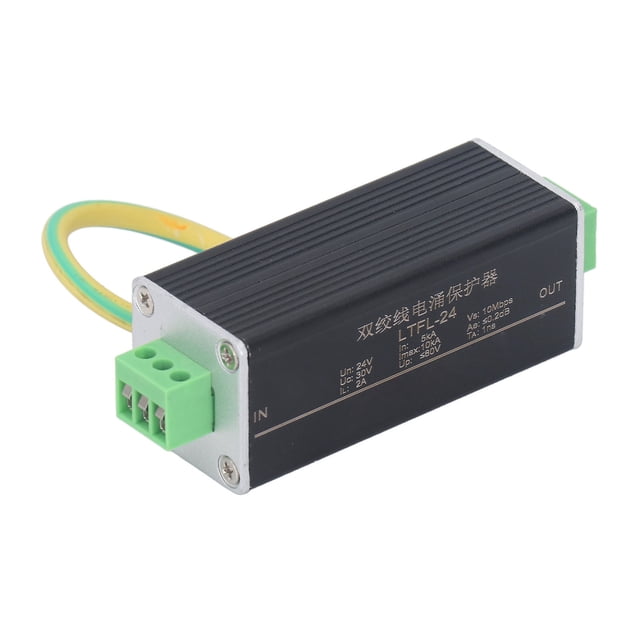 Circuit Surge Protector, Easy Installation Large Current Capacity Surge Device RS485 Control Low Insertion Loss 24V 1 Way For Market Factory