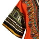 thumbnail image 3 of Vestidos africanos Hugo unisex Camisa Dashiki Ropa tailandesa púrpura naranja, 3 of 10