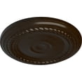 thumbnail image 3 of Ekena Millwork 7 7/8"OD x 3/4"P Small Alexandria Ceiling Medallion (Fits Canopies up to 4 5/8"), Hand-Painted Bronze, 3 of 7
