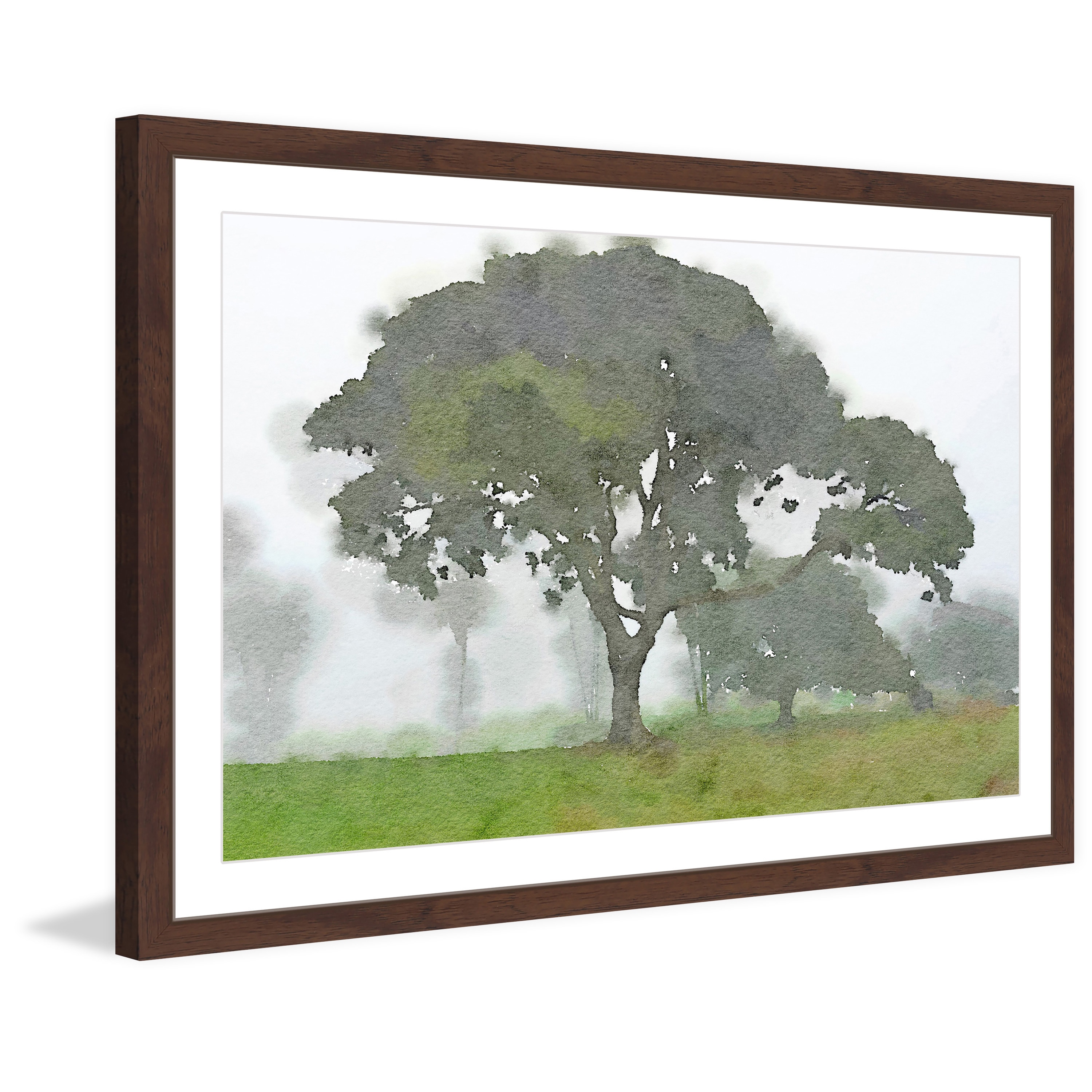 "The Field of Memories" Framed Painting Print