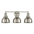thumbnail image 2 of Haralson 24'' Wide 3-Light Vanity Light - Satin Nickel, 2 of 2
