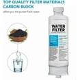 thumbnail image 2 of 10pcs DA97-17376B Refrigerator Filter Element DA97-08006C Refrigerator Water Filter, Carbon Block Filter, Compatible With Samsung, 2 of 2