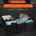 thumbnail image 5 of Zmeidao Car Trunk Organizer -, Multi-Compartment Automotive SUV Car Organizer For Storage - Truck & Car Accessories For Women And Men, 5 of 6