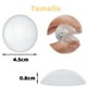 thumbnail image 2 of Protector De Pared tope de puerta silicona kit 12 unidades transparente, 2 of 8