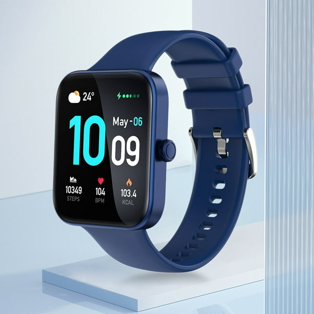 Relojes inteligentes para hombre Pantalla tactil completa Reloj inteligente para mujer Llamada compatible con Bluetooth JShteea El nuevo Bodega Aurrera en linea