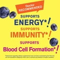 thumbnail image 4 of WellYeah Iron Gummies With Vitamin C -Anemia and Cellular Energy Support, Promotes Red Blood Cell Formation -Vegetarian Iron Supplement, Energy & Immune System Support -Natural Grape Flavor-60 Gummies, 4 of 8