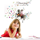 thumbnail image 1 of Vinil Decorativo Hada Caballo y Mariposas Sala Estancia Dara Baby Syene VinDe200, 1 of 2