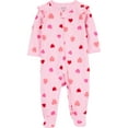 thumbnail image 2 of Carter's Child of Mine Baby Girl Sleep 'n Play, 2-Pack, Sizes Preemie-6/9 Months, 2 of 6