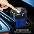 thumbnail image 4 of Automotive Ashtray with LED Light and Ceramic Liner, Car Cigarette Ashtray with One Click Open Lid, Flame Retardant Portable Car Ashtray Easy to Clean Detachable Design for Car Office and Home Use, 4 of 6