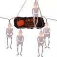 thumbnail image 5 of TIMIFIS Halloween Lights Led Halloween Lights String Skull Lights String Skeleton Lights String Ghost Festival Terror Decorative Lanterns Hanging Lamp Battery Money Halloween Decorations -, 5 of 5