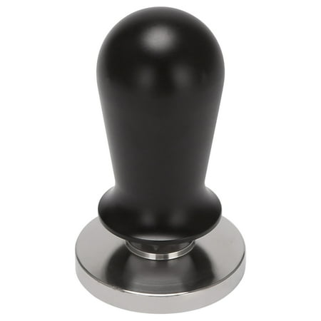 

58mm Calibrated Pressure Espresso Tamper Tool Barista Espresso Machine Tamper Flat Base 30Lbs Press 304 Stainless Steel