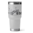 thumbnail image 2 of Vaso Térmico WAALS de acero inoxidable One Piece Tripulacion 30oz blanco, 2 of 3