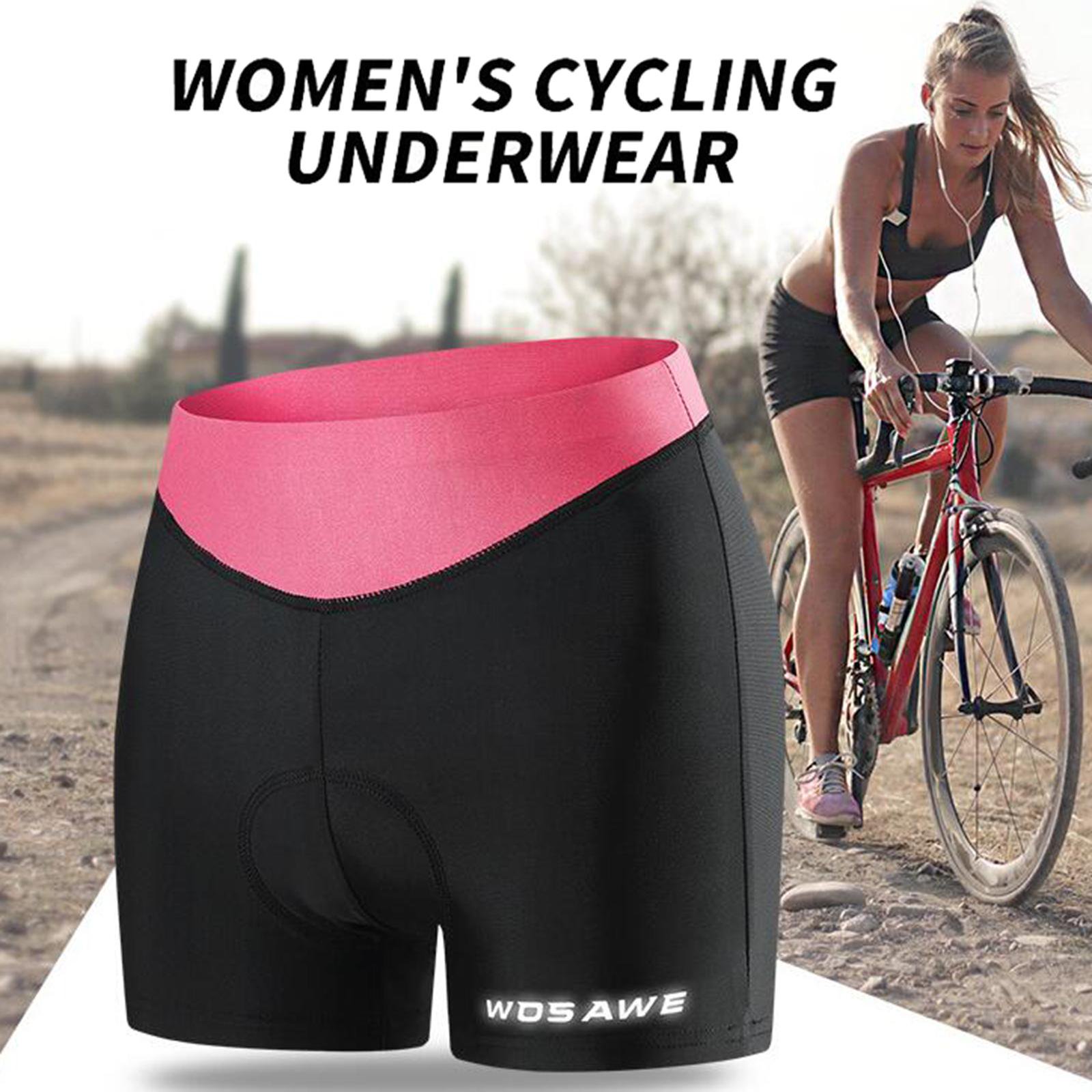 Cycling boxers with pad clearance