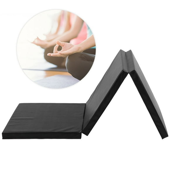 Folding Gymnastics Mat, Gymnastics Mat, Compact Sizes Comfortable Fitness Mat, For Yoga Floor Exercises Gymnastics Physical Therapy