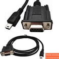 thumbnail image 2 of Mini USB Male To RS232 DB9 9 Pin Female Adapter Entension Leads 180CM Cable Adapter, 2 of 4