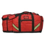 Lightning X Firefighter Premium 3XL Step-In Turnout Gear Bag - Red w/ NO LOGO (Customizable)