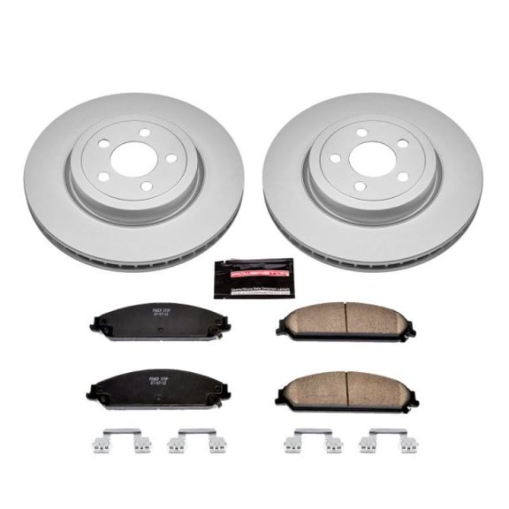 Power Stop CRK2560 Z17 Evolution Geomet Coated Brake Kit-Front