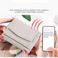 thumbnail image 3 of Houtangduty Mini Wallet,Houtndguter Genuine Leather RFID Blocking Card Holder Organizer Pocket Mini Wallet Compact Unisex (Light Green), 3 of 10