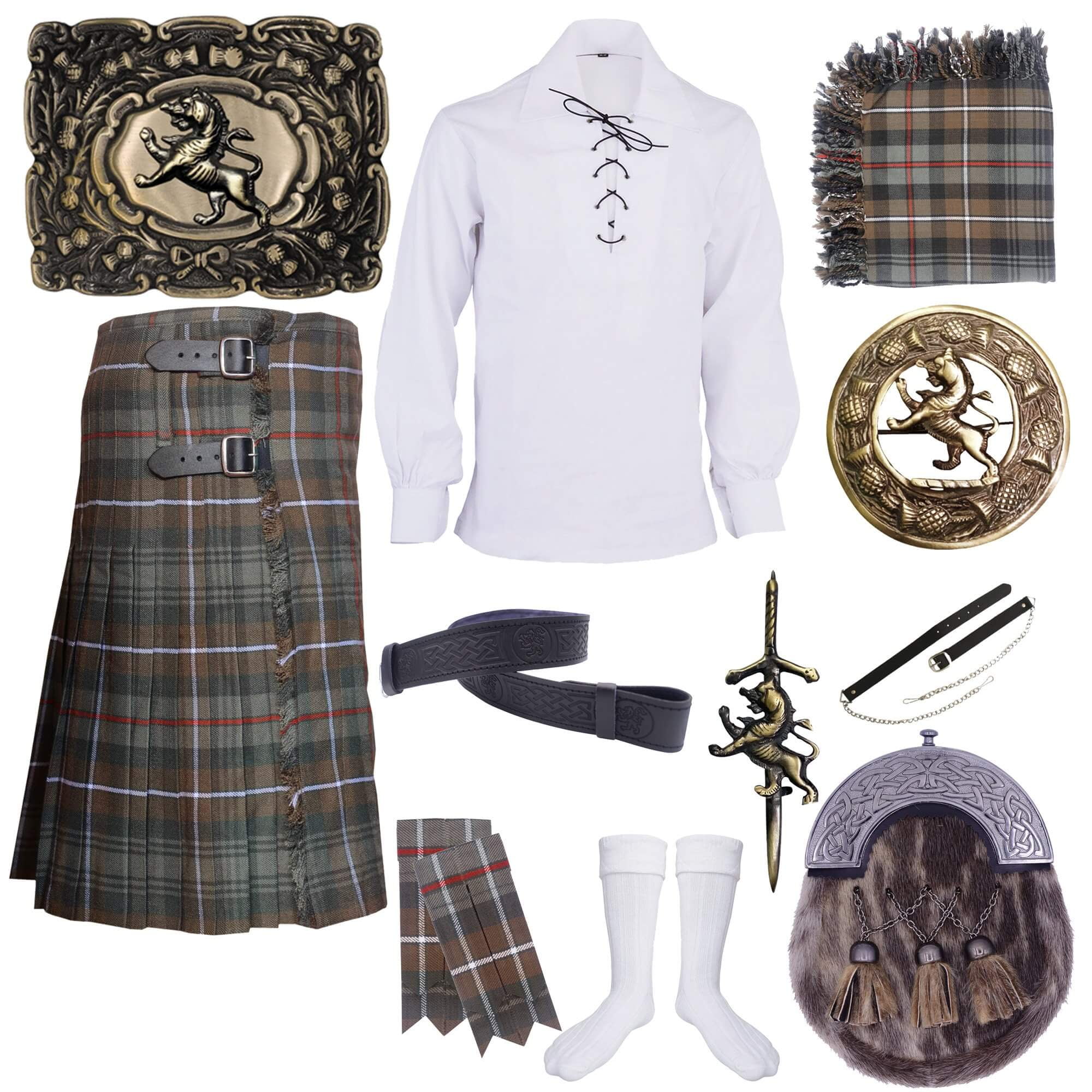 mackenzie weathered kilt