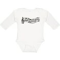 thumbnail image 3 of Inktastic Music Staff Musical Boys or Girls Long Sleeve Baby Bodysuit, 3 of 5
