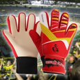 thumbnail image 2 of Guantes de portero de fútbol para niños, guantes de fútbol, protección de manos ajustable, agarre fuerte, guantes de palma, accesorios de fútbol, 2 of 5