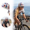 thumbnail image 2 of Shadoumai Paisley Cooling Headscarf Cap Set, 4Pack Breathable Sweat Wicking Durag Lightweight Stretch Bandana Outdoor Cycling Running, 2 of 10