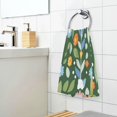 thumbnail image 3 of Yayeee 100% Cotton Hand Towels for Bathroom 16" x 28" Kitchen Towel, Flourish Flowers Pattern, 3 of 7
