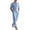 Light Blue, variant on Makaor Linen Sets for Men Big and Tall 2 Piece Solid Color Matching Sets Summer Outfits Short Sleeve Button down Shirts Long Long Pants Trendy Travel Clothes
