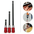 thumbnail image 3 of Miangastore 1 Set Magnetic Impact Screwdriver Bit Holder Hex Handle Quick Change Bit Holder, 3 of 8