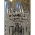 thumbnail image 6 of Free Ship 50 Count Hard Plastic Shot Glasses, 2-Ounce, Clear Plastic, New, 6 of 6