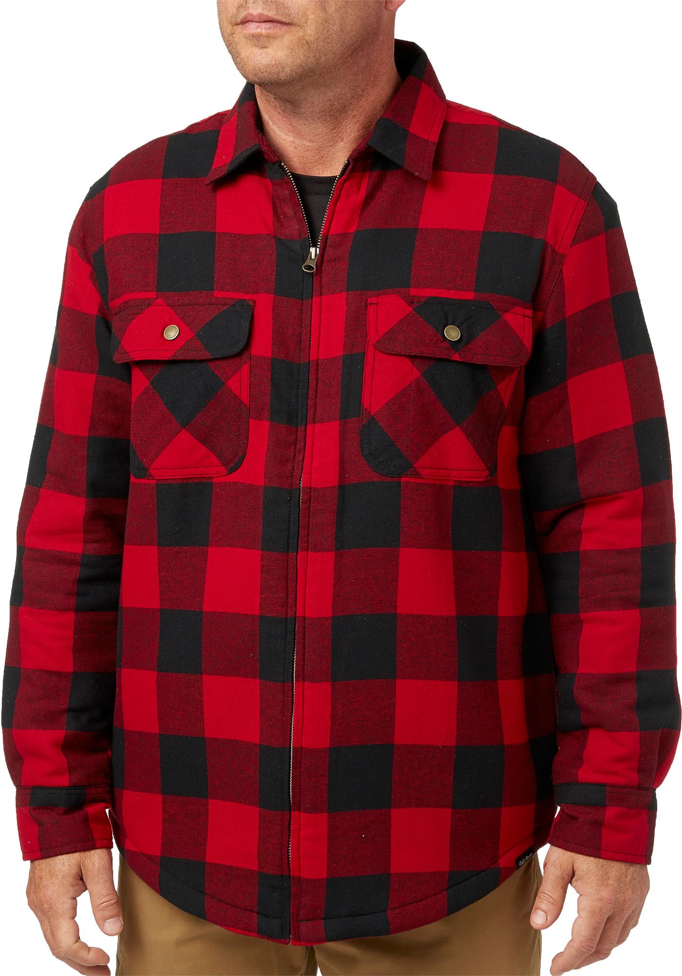 Sherpa Lined Shirt Jacket - Walmart 