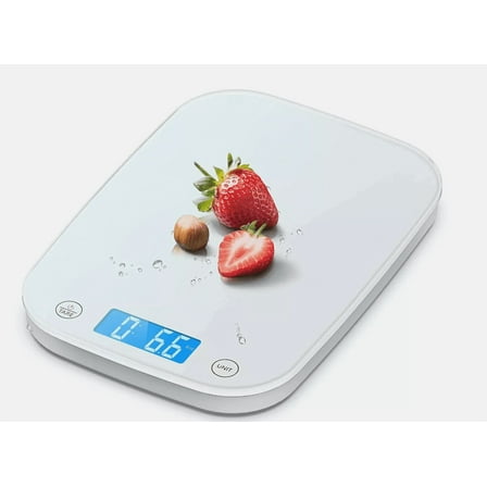 Kitchen Food Scale 22lb/10kg for Baking Cooking in Grams Ounce with 0.1oz/1g Resolution