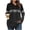 02-Black, variant on lcziwo Hoodies for Women Long Sleeve Ribbed Knit Oversized Sweatshirts Solid Color Casual Pullover Tops Teen Girls Clothes, Army Green, S