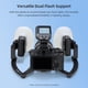 thumbnail image 4 of Soporte de flash GODOX MF-DB flexible con soportes dobles para Nikon/Sony, 4 of 6
