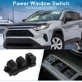 thumbnail image 2 of Interruptor de ventana eléctrica Unique Bargains No.8404002180 para el lado del conductor delantero para Toyota RAV4 C-HR Negro, 2 of 7