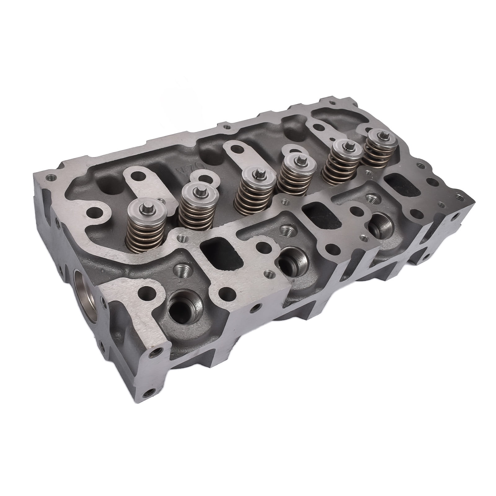 NEWZQ Engine Cylinder Head with Gasket for Yanmar 3TNV70 3TNV70-ASA 3TNV70-HGE 3TNV70-XBV Engine 1Pc