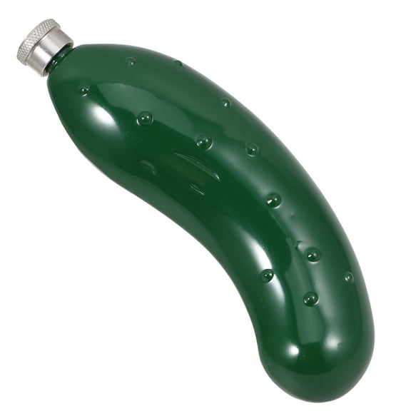 Raindrops Stainless Steel Cucumber Flask Portable Whiskey and Water Bottle Jug for Men and Women for Outdoor Travel and Picnics