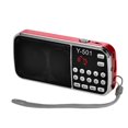 thumbnail image 1 of Y-501 FM Digital Radio Support TF Card USB AUX Portable LED Flashlight Audio Music Player Speaker Compatible with Mobile Phone, 1 of 5