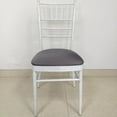 thumbnail image 2 of 1 funda elástica para asiento de silla, de poliéster. Gris, 2 of 6