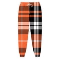 thumbnail image 5 of Plebaso Womens Cinch Bottom Sweatpants with Pockets Solid Color Printed High Waist Baggy Running Jogger Pants, 5 of 5