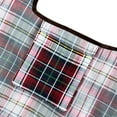thumbnail image 5 of Wrapables Foldable Tote Nylon Reusable Grocery Bag (Set of 2), Red Plaid, 5 of 5