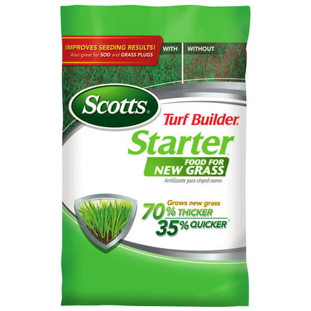 Scotts Turf Builder Starter Food for New Grass 15 (Best Fertilizer For Limelight Hydrangea)