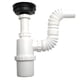 thumbnail image 1 of Cespol Fregadero Flexible Con Contra Bote Grande Con Trampa Blanco, 1 of 3
