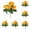 RD1, variant on UJMNHYGT Geraniums Artificial Flowers for Outdoors Red Geraniums Bush, UV Resistant Realistic Flowers for Planters Outside Gardens Front Door Indoor Home Kitchen Table Centerpieces Decor