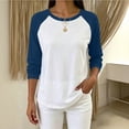thumbnail image 2 of yillto Long Sleeve for Women Shirts Lightweight Soft Basic Round Neck Casual Loose Tshirts Tops, 2 of 7