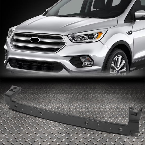 Nuvision for 13-18 Ford Escape OE Style Matte Black Front Bumper Reinforcement Impact Bar