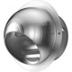 thumbnail image 1 of Rejilla de escape redonda de acero inoxidable 304, rejilla de ventilación con malla de pantalla, extractor externo de 4 pulgadas, tapa de ventilación para secador de pared, 1 of 5