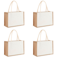 thumbnail image 1 of Bolso Compras Arpillera Organizador Almacenamiento Comestibles Reutilizable (M), 1 of 2